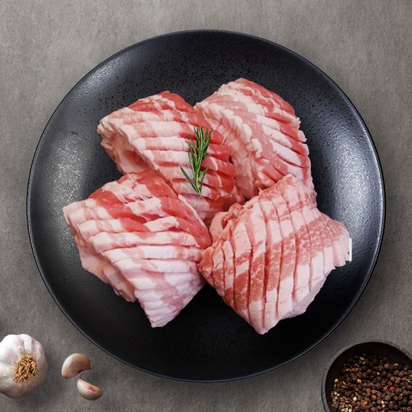 생생포크 삼겹살 숯불용 500g