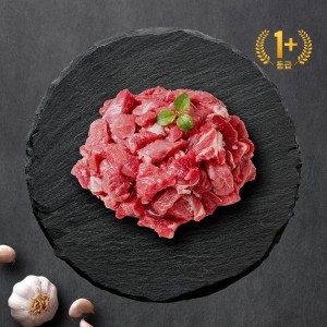 생생한우 한우 국거리(토막) 1+등급 300g