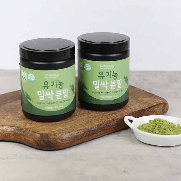 유기농 밀싹을 그대로 담은 국내산 밀싹분말 100g