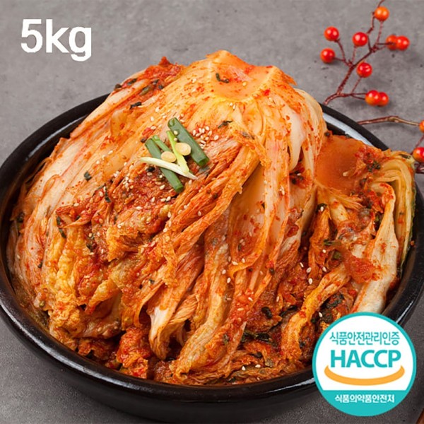 국내산 농산물 정성포기김치 5kg