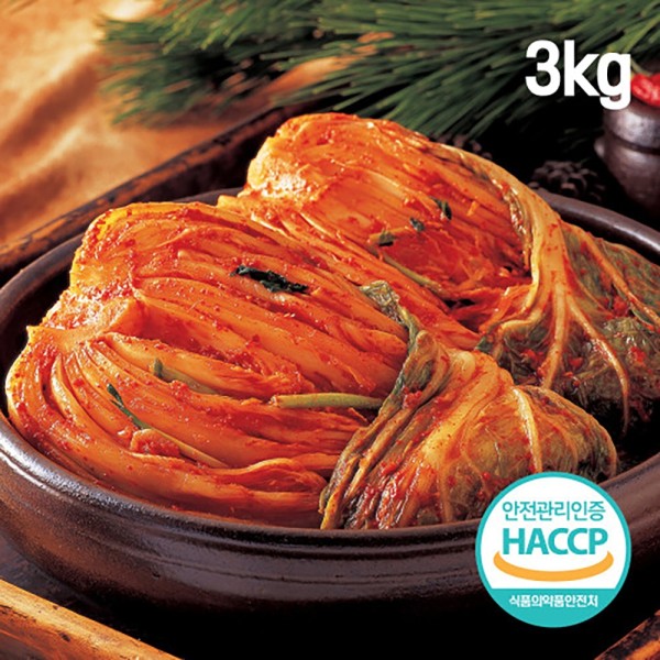 국내산 숙성 정성묵은지 3kg
