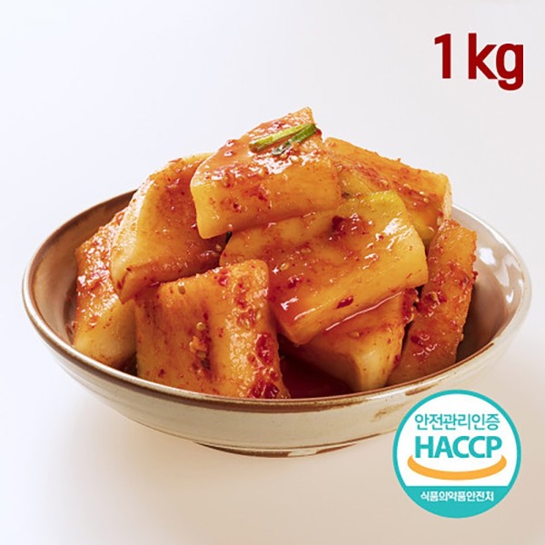 아삭 톡톡!! 정성섞박지 1kg