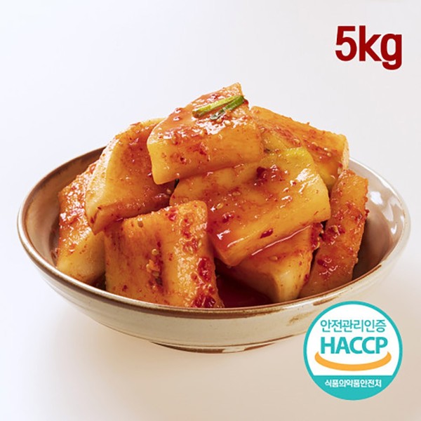 아삭 톡톡!! 정성섞박지 5kg