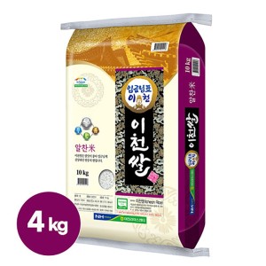 24년 햅쌀 이천쌀  4kg