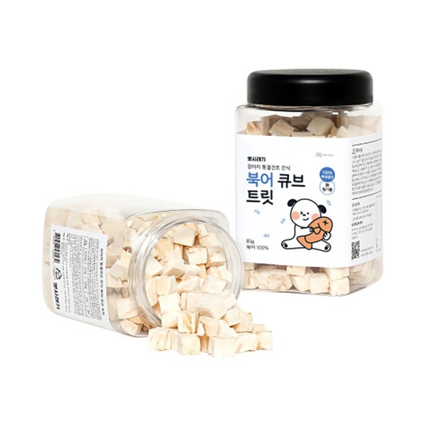 강아지 동결건조 트릿 북어 85g