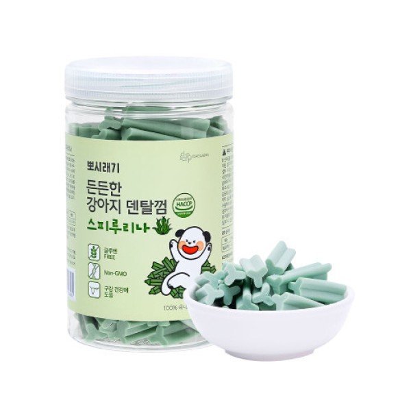 든든한 강아지 덴탈껌 스피루리나 300g