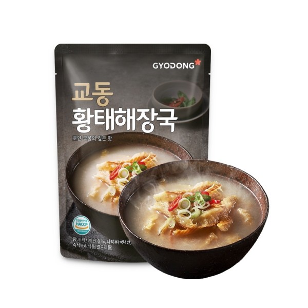 황태와 무를 넣어 시원한 황태해장국 500g(실온)