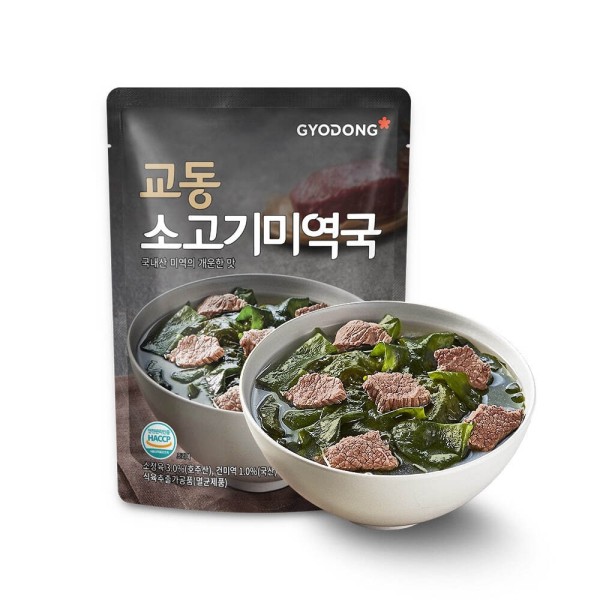 국내산 미역 듬뿍! 깔끔하고 개운한 소고기미역국 500g(실온)