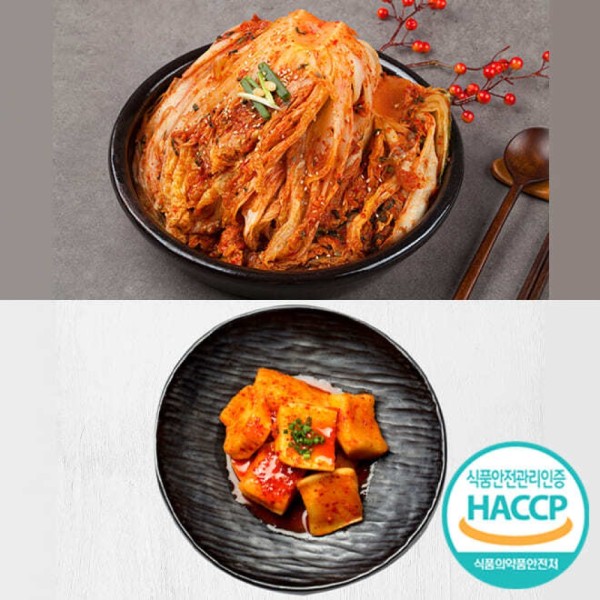 포기김치 3kg + 섞박지 1.5kg